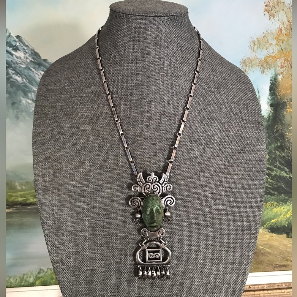 Vintage Taxco sterling silver heirloom piece ❤️ gorgeous Mexican sterling - Picture 7 of 12